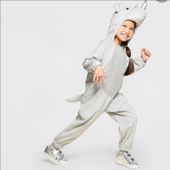 SOLD Rhinoceros Toddler Plush Costume - Picture 1 of 5